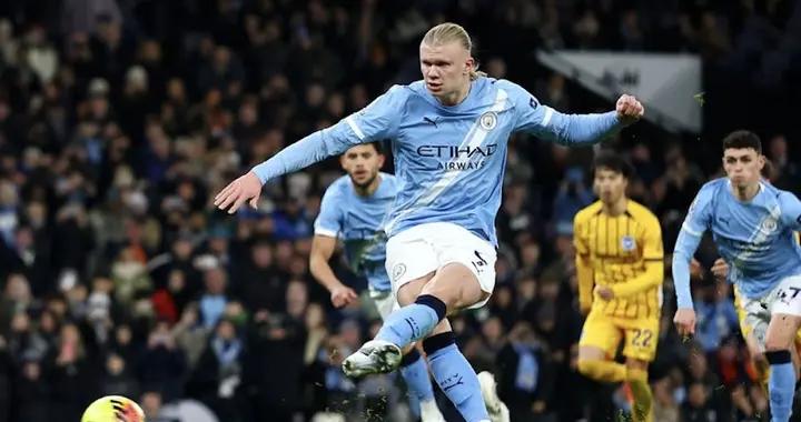 里程碑，哈蘭德打入曼城生涯第150球，僅用了173場