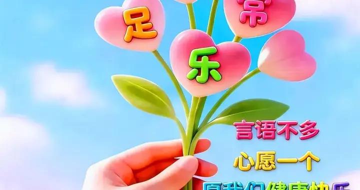 快樂是一種心情，幸福是一種感受，週五早安問候美圖