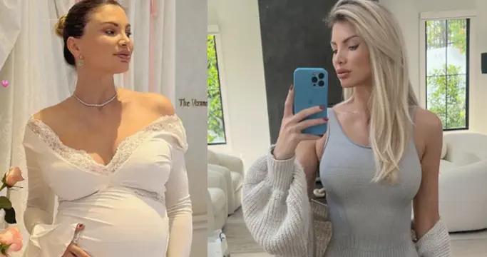 祖巴茨嬌妻曬孕照！NBA頂級花魁，準媽媽更美了，顏值不輸肯豆