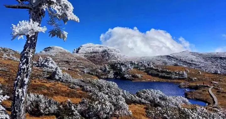 在春城昆明，與雪山相遇