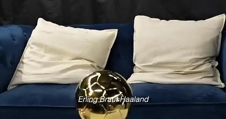 哈蘭德榮獲2025年挪威金球獎，連續6年獲此殊榮