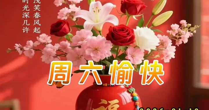 週六早安問候美圖|祝你平安健康，快樂精彩每一天