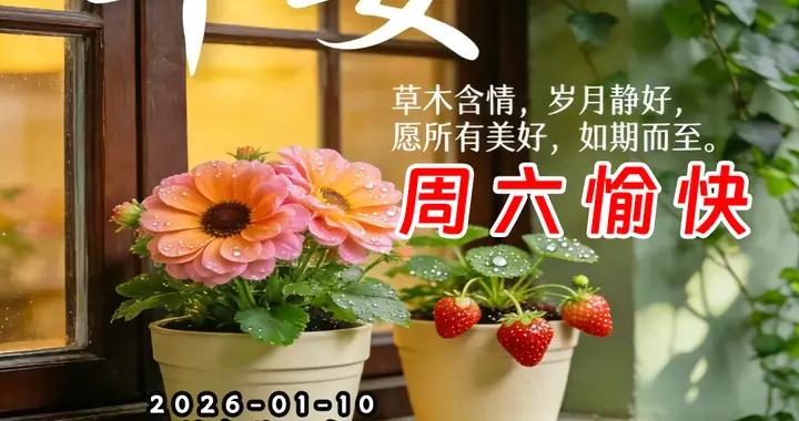 週六早安圖片|小事見格局，細節看人品，世界本無事，一切在人心