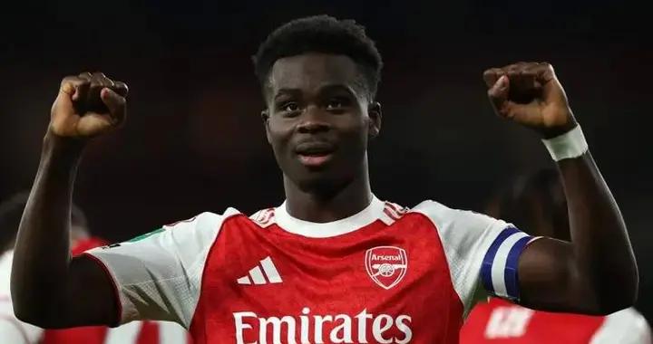 DO：薩卡與阿森納續約5年，新合同至2031年夏天