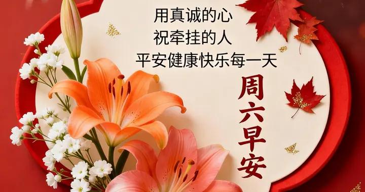 週六早安圖片|話不用多，真心就好，情不用濃，珍惜就妙