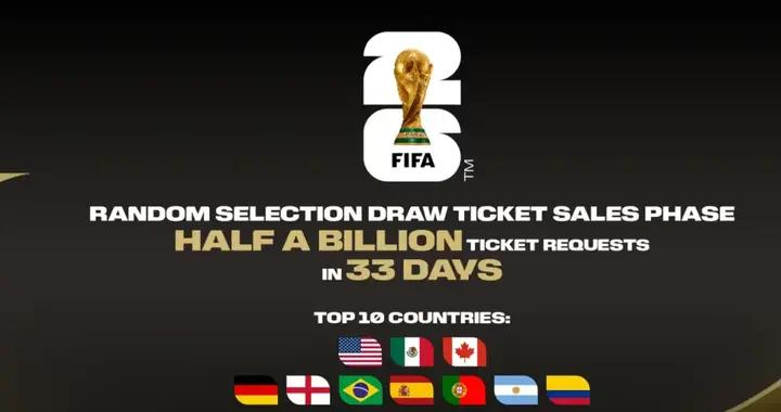 世界盃球票申請已超過5億張，最搶手的比賽是這場