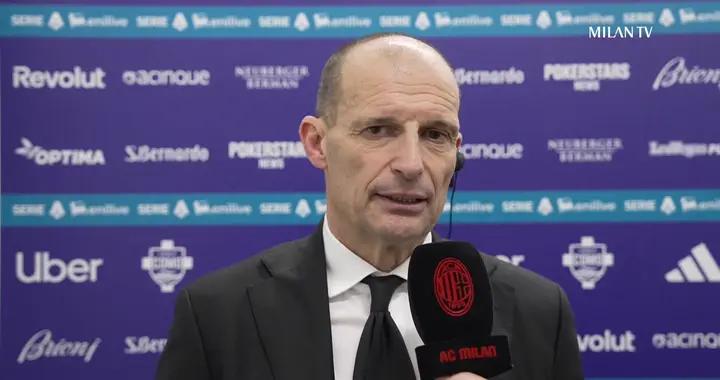 阿萊格里：扳平之後情況完全變了，對手雖有射門但沒什麼機會