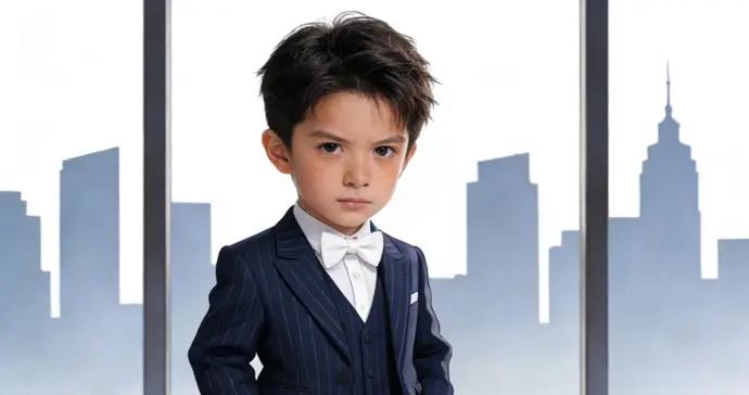 五歲“霸總”火了？童真豈可用作流量籌碼 ｜文藝辣評