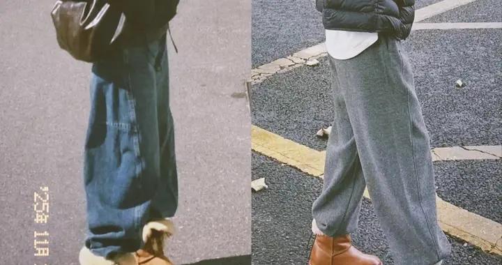 沒想到，今年雪地靴成了“新頂流”，學下面潮人這樣搭，時髦顯高