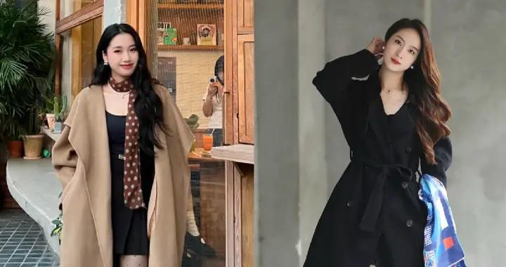 上海不愧是時尚標杆，滿大街“大衣配絲襪、高跟鞋”，回頭率超高