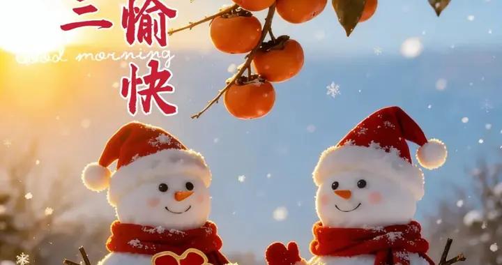 週三早安圖片|早安，新的一天，願你喜樂安康，好運滿滿！