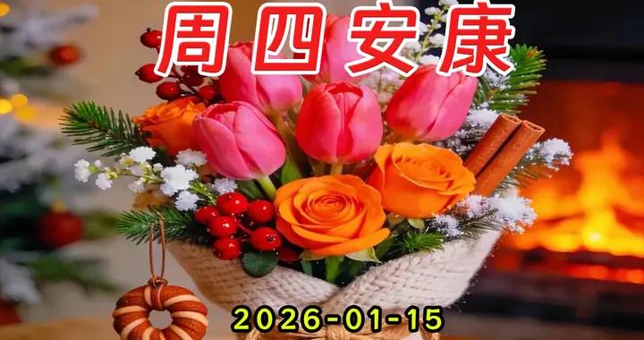 週四早安圖片|千言萬語七個字，平安吉祥每一天