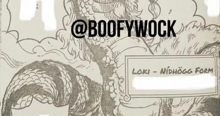 海賊王1171，洛基的果實是巨蛇耶夢加得形態，路飛的草帽也有能力