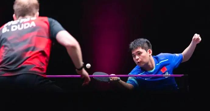 WTT多哈冠軍賽｜周啓豪難擋張本智和，林詩棟樑靖崑爲國乒男隊保住四強一席