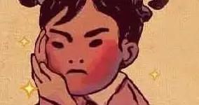 早晨化完妝，媽媽說我太嚇人了