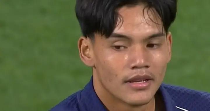 泰國7號他那武累積兩張黃牌停賽，將缺席與中國U23的較量