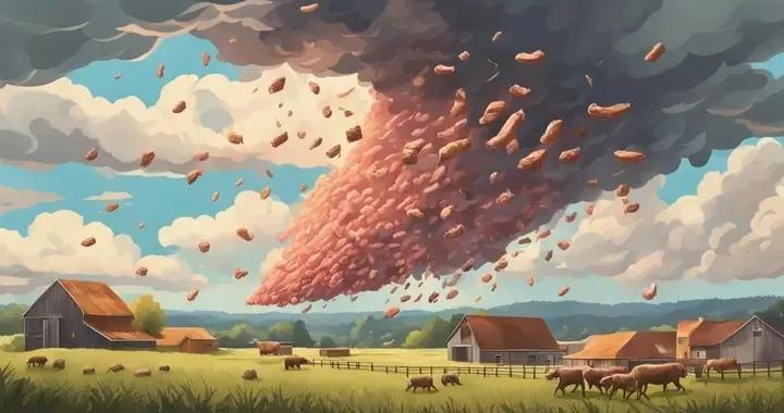 大塊腐肉突然像雪片般從天而降，這件怪事的真相比你想象的還要噁心……