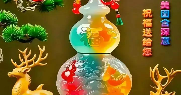 多福多喜多安康，歲歲年年皆如意。早上好！