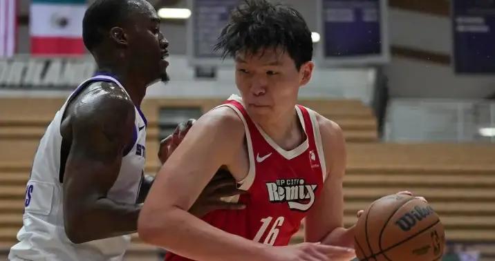 開拓者官宣下放楊瀚森！今日爲混音出戰藍隊 G聯賽場均貢獻16+9+3