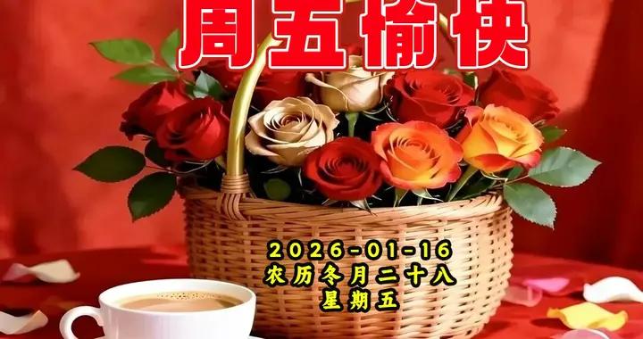 週五早安圖片|人活一世，草木一秋，可以清貧，可以粗茶淡飯