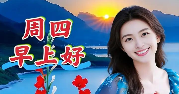 週四早安問候美圖|願你：平安吉祥、健康快樂