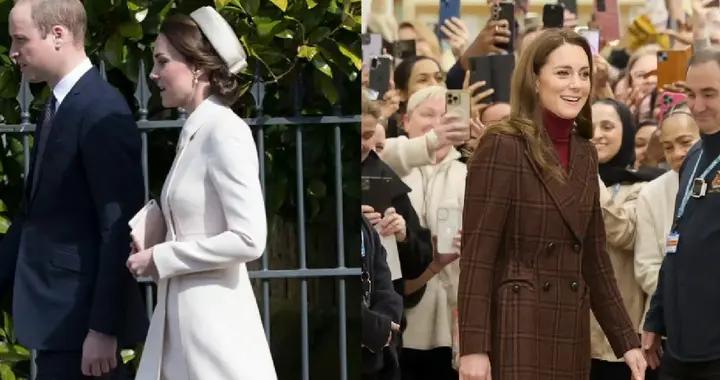 看凱特王妃穿大衣，我悟了：不配打底褲、運動鞋，這樣穿會更優雅