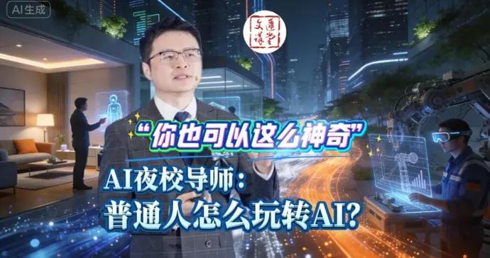 素人玩轉AI？杜雨：未必都要技術原創客戶喜愛就是成功|講堂視頻