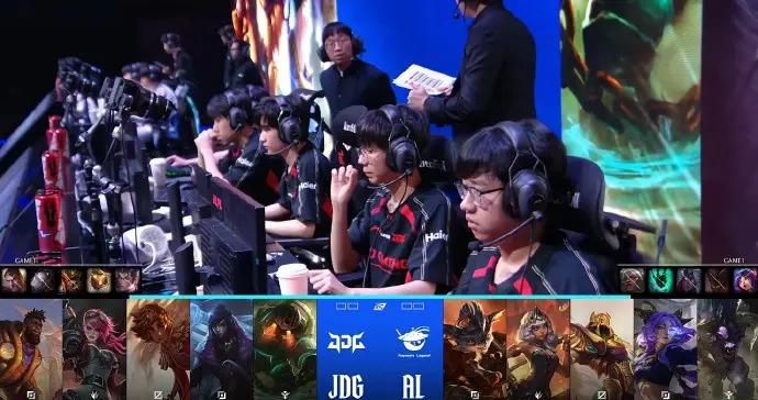 Xiaoxu三局均打出top gap，JDG大戰三局2-1戰勝AL