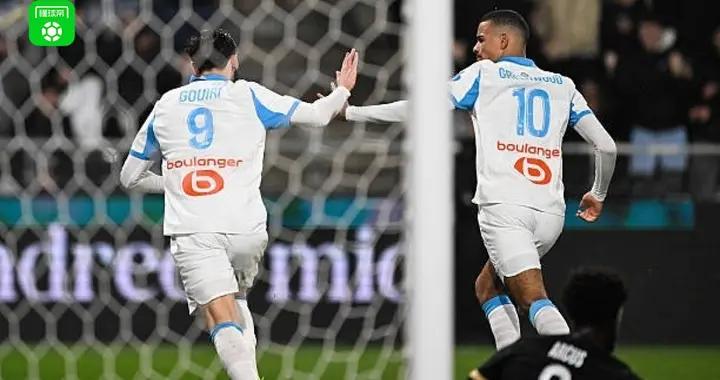 馬賽5-2昂熱，哈米德-特拉奧雷傳射，格林伍德、派尚破門