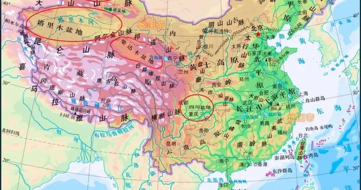 我國四大盆地在哪兒？各有什麼特點