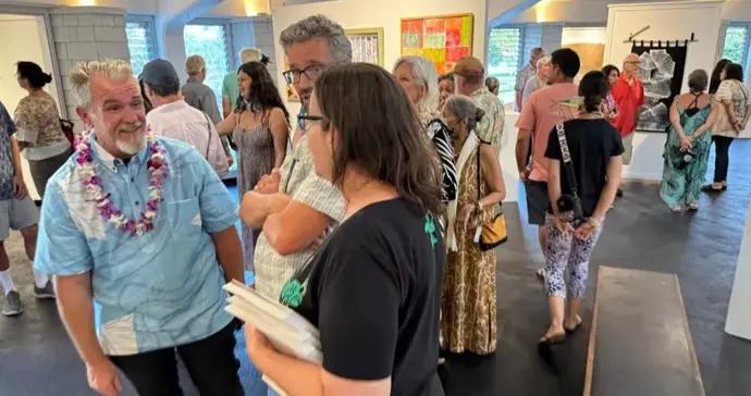 跨越太平洋的抽象藝術之橋，上海夏威夷抽象藝術交流展上海展開幕