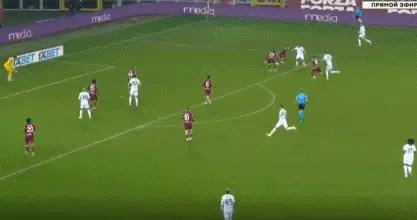 半場：羅馬1-0都靈，馬倫首秀破門，迪巴拉送助攻