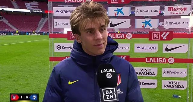 巴里奧斯：阿爾瓦雷斯是隊裏最拼的，他早晚會進球的