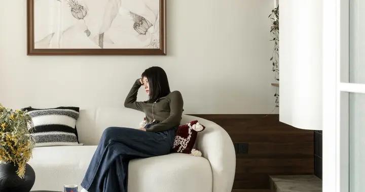 在北京，買不起大房子，有個58㎡的小家，挺知足了！