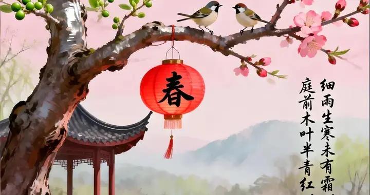 春啓新程，萬物向陽，歲歲安昌，美好皆隨春光如約而至。