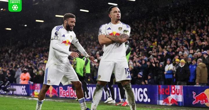 利茲聯3-1諾丁漢森林，勒溫、奧卡福爾、博格爾破門