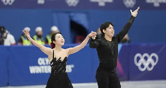 米蘭冬奧｜隋文靜/韓聰帶傷完成首秀，打了五針封閉的隋文靜賽後兩度落淚