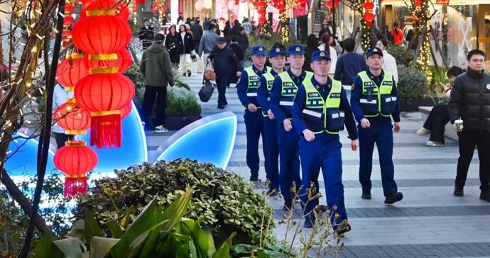 “火焰藍”守護“春節紅”，上海啓動全方位、立體化消防安全保衛模式