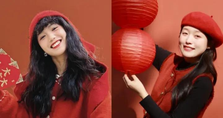 過年少穿“一身黑、一身白”，試試這幾種顏色，年味感拉滿還漂亮