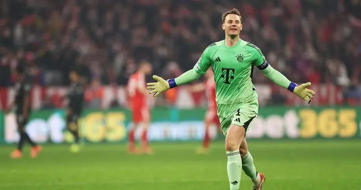 踢球者：拜仁管理層樂於見到諾伊爾續約，球員也想在拜仁退役