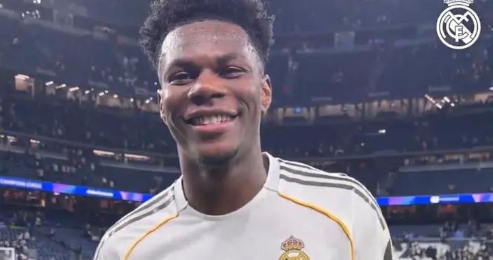 打進歐冠處子球助皇馬淘汰本菲卡，楚阿梅尼當選全場最佳