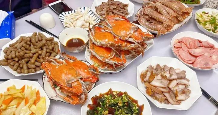 春節回孃家，弟媳備了一桌“壕”氣海鮮宴，網友：家裏有礦吧！