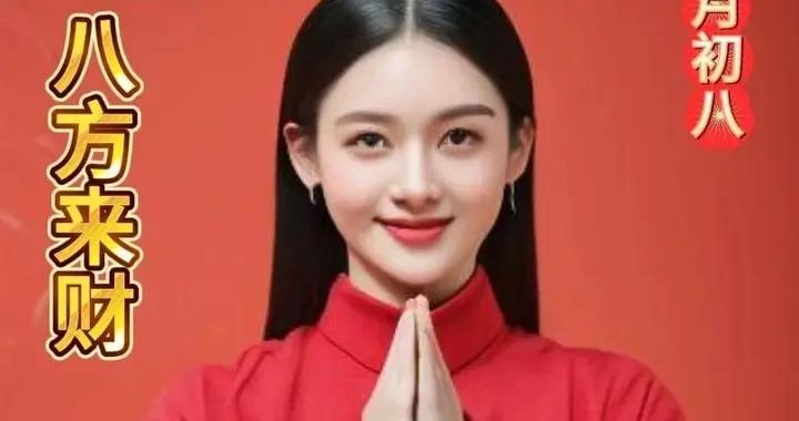 大年初八早安祝福圖片