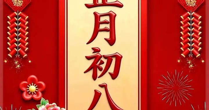 八方來財，財源滾滾；八方來喜，喜事連連