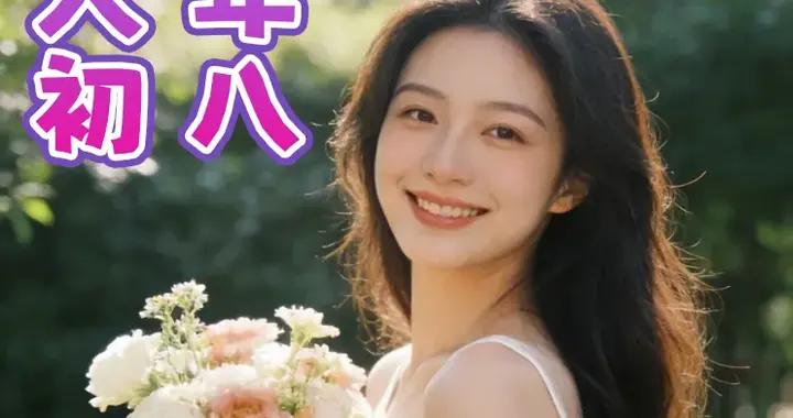 大年初八 星期二 2月23日 超多早上好美女 祝福美圖和文案