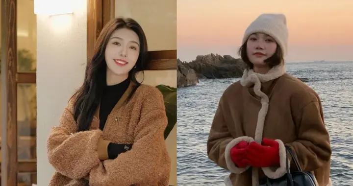 今年冬天最好看的穿搭：羊羔絨外套+闊腿褲！洋氣藏肉還特減齡