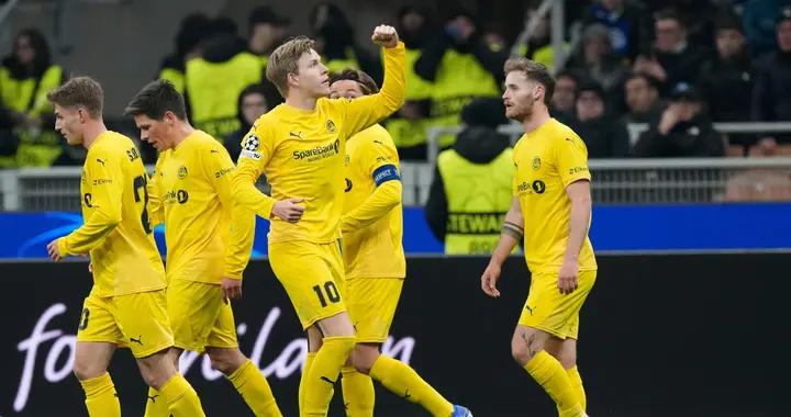 博德閃耀隊史首次參加歐冠即打進16強，將對陣曼城或葡體