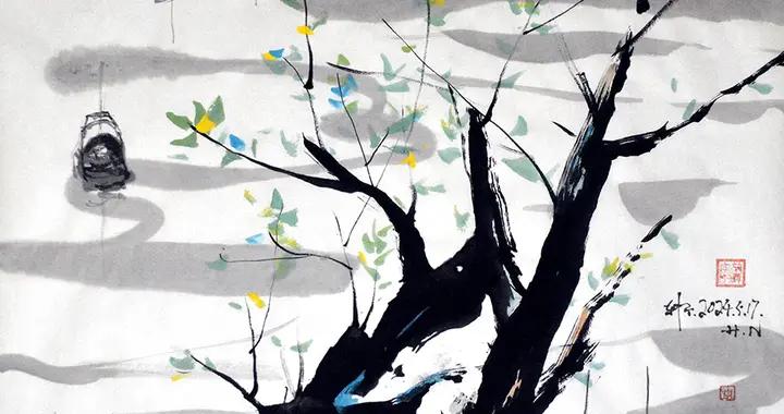 2030黑白灰主色調