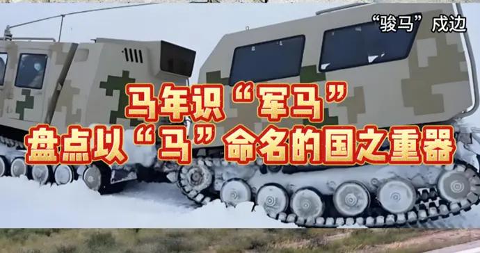 盤點以“馬”命名的國之重器：“野馬”踏浪、“駿馬”戍邊、“天馬”凌空……