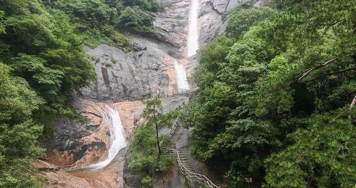 國家4A景區，中國七大名瀑•黃山九龍瀑，親子戶外出遊最佳的首選